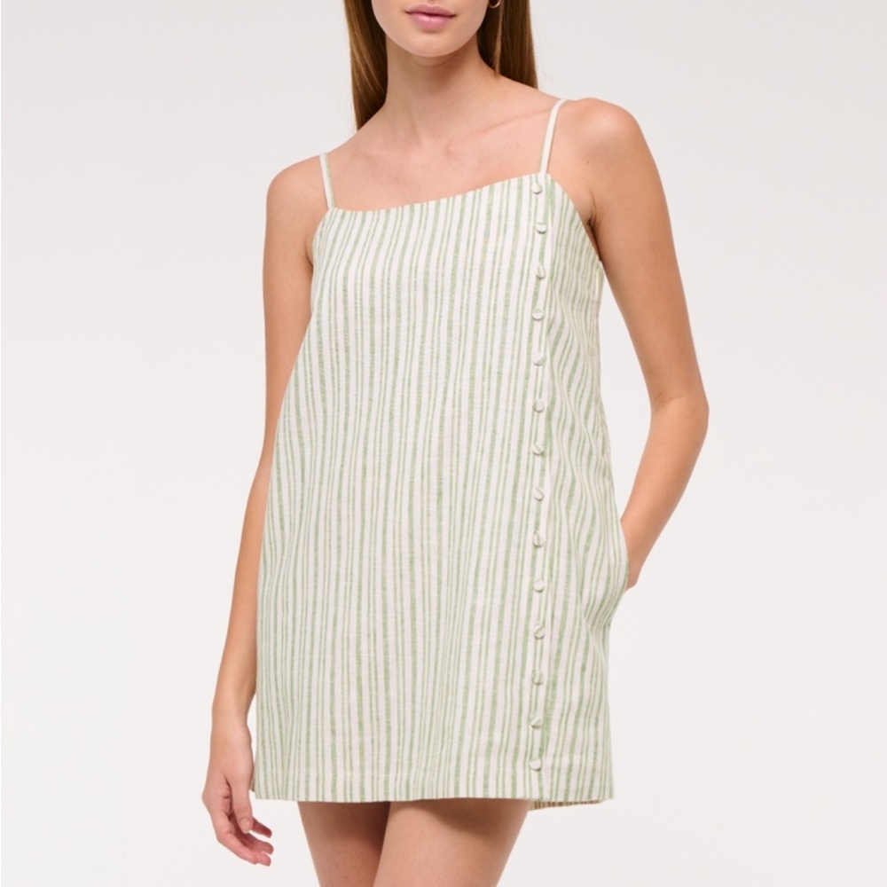 NWT Abercrombie & Fitch Linen Dress